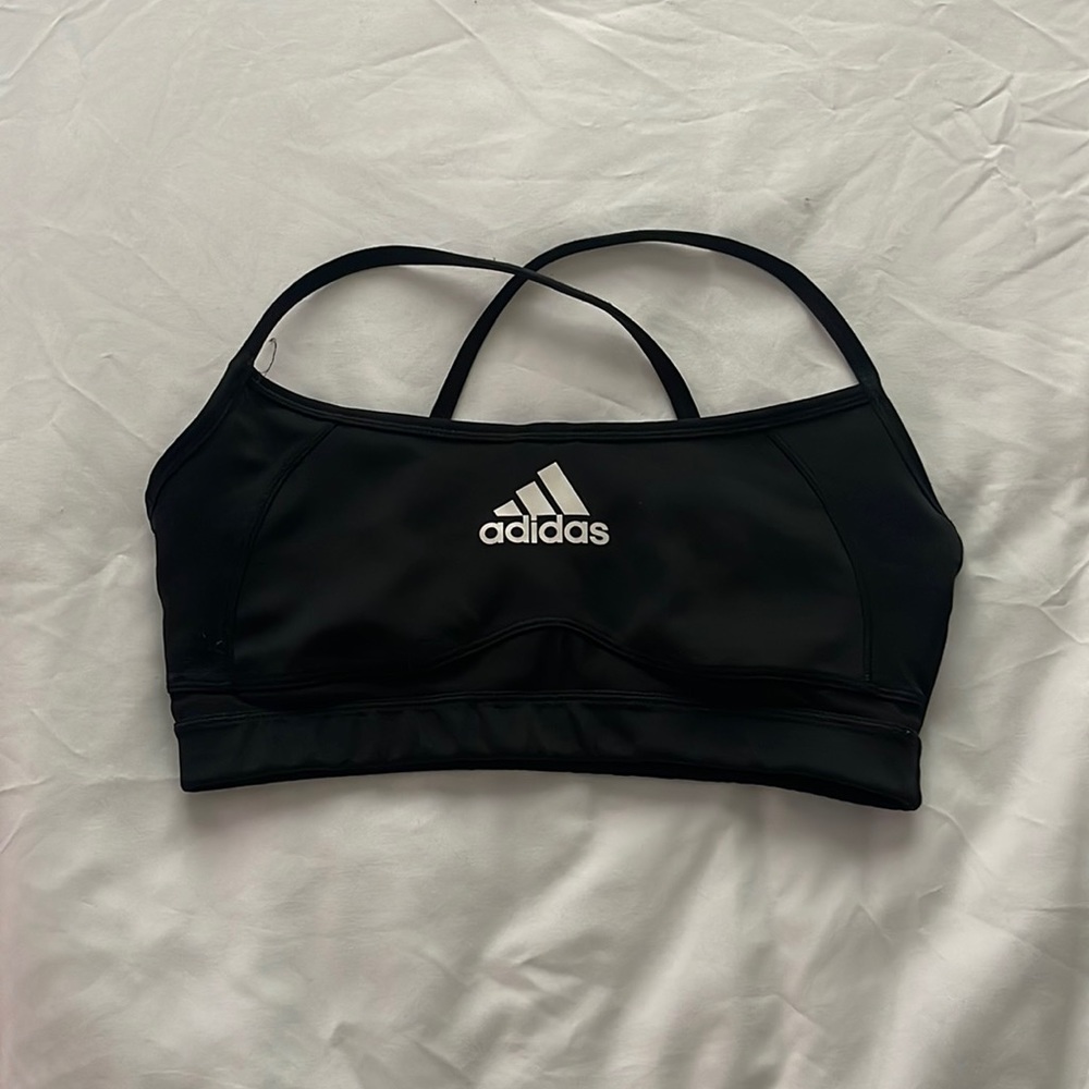 Medium Adidas Sports Bra, Black